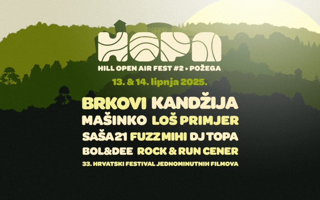 HOPA fest: Ovog vikenda rockanje na Požeškoj gori!